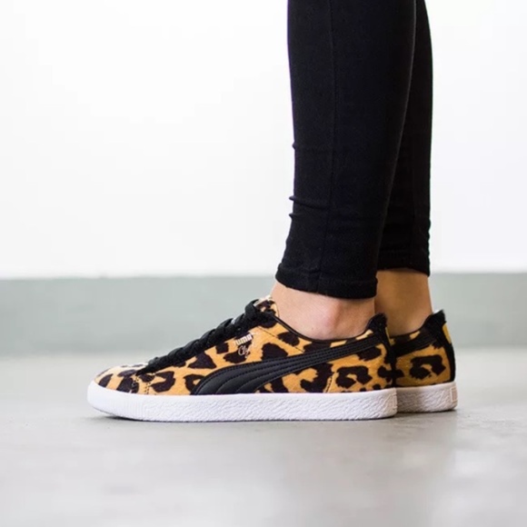 puma shoes leopard